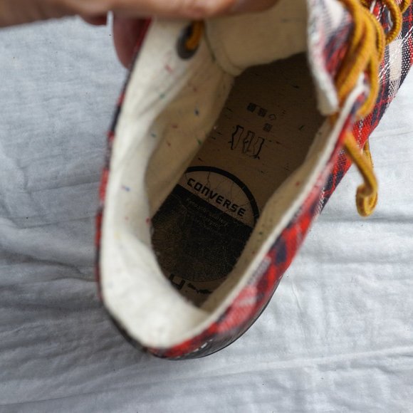 Chuck Taylor All Star Plaid Hi Top canvas - Picture 9 of 12